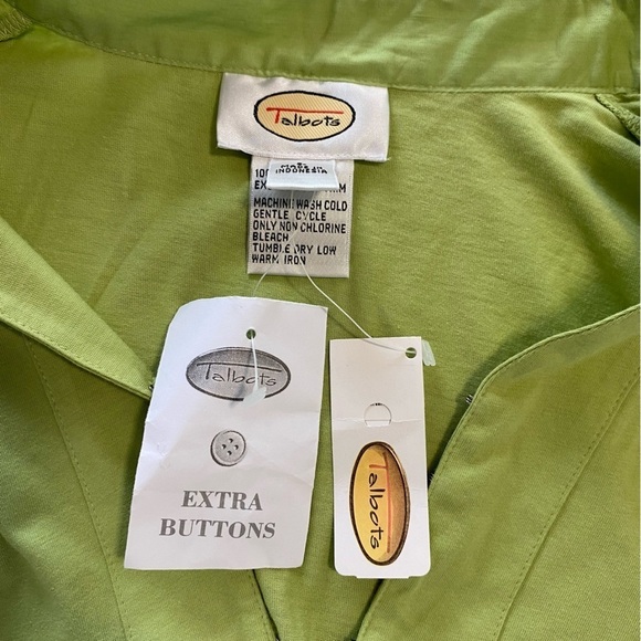 Chartreuse Long Sleeve| TALBOTS - Picture 5 of 7